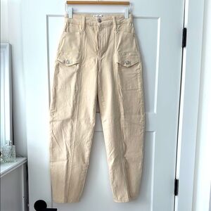 PAIGE Alexis high waist Cargo barrel jeans